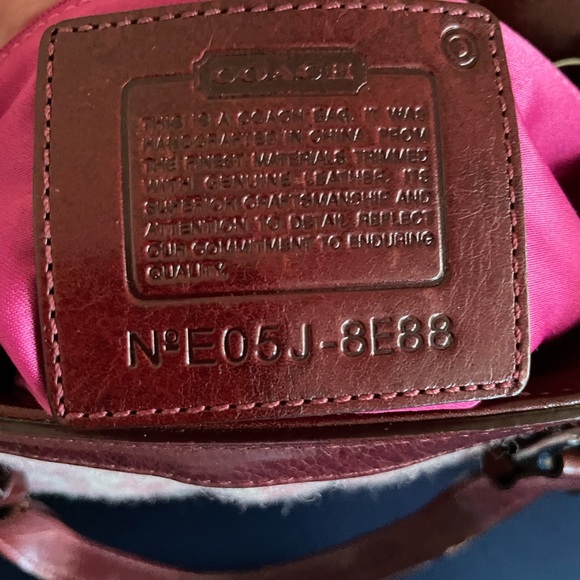 Vintage Coach Houndstooth Handbag - Picture 3 of 4